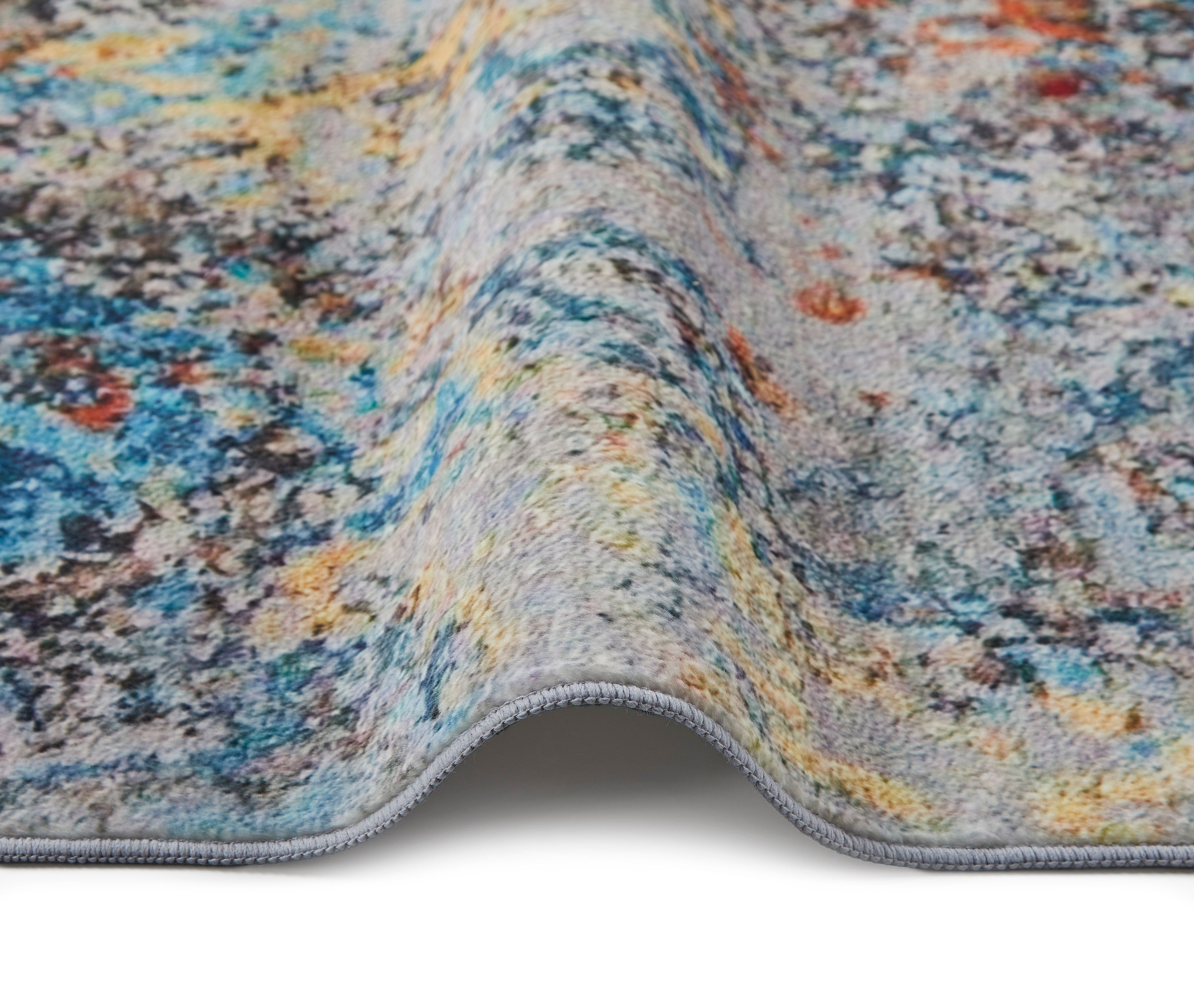Concept Looms Lux Washable LUX01 Light Multicolour Rug